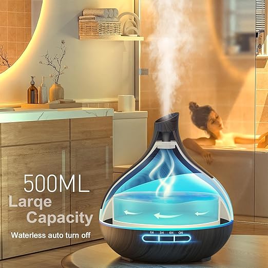 AuraScent Pro - Premium Grade Advanced Aromatherapy Diffuser with Whisper-Quiet Technology